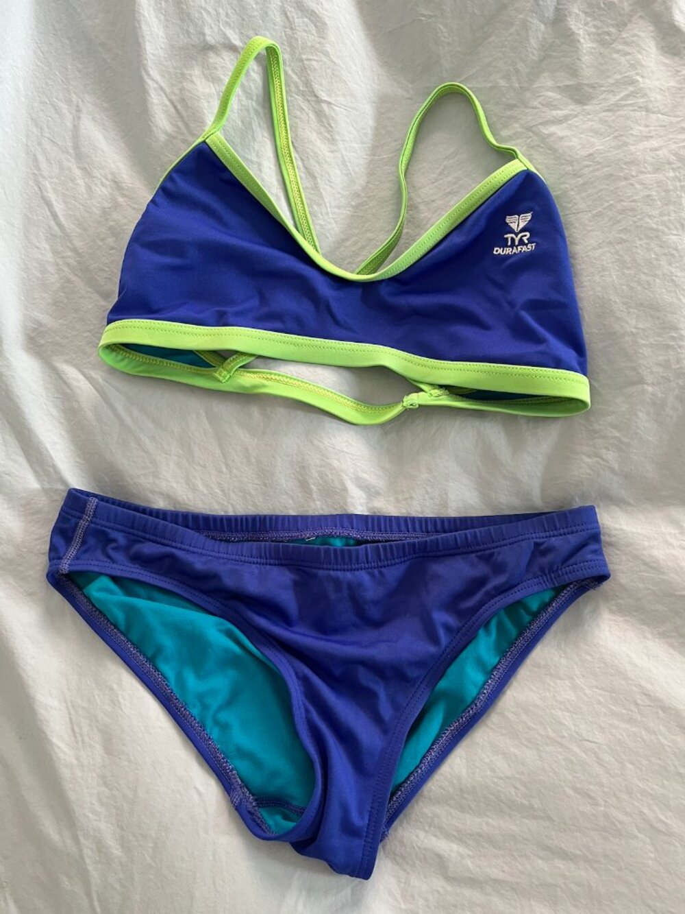 TYR Durafast sport bikini size M
